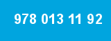 978 013 11 92